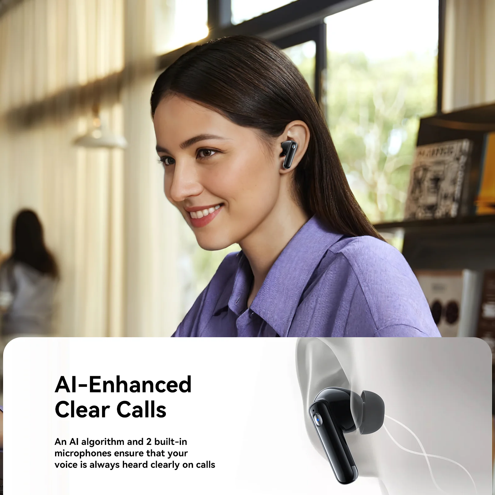 JoyRoom JR-BB3 TWS Earbuds - Black JoyRoom JR-BB3 TWS Earbuds - Black